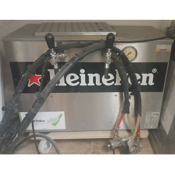 Tireuse à bière professionnelle 2 becs